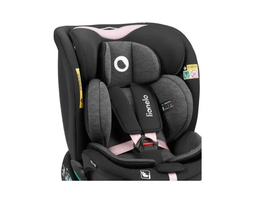 Автокрісло Lionelo Navy I-Size Black Pink (LO-NAVY I-SIZE BLACK PINK)