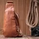Сумка Vintage Через плече з екошкіри Руда (22793)