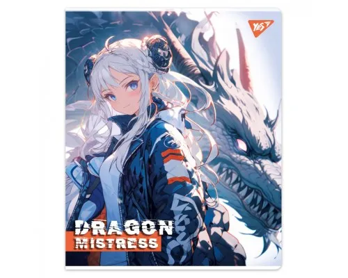 Зошит Yes Dragon mistress 12 аркушів лінія (767506)
