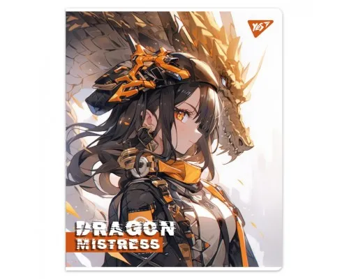 Зошит Yes Dragon mistress 12 аркушів лінія (767506)