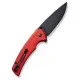 Ніж Sencut Serene, Red Aluminum, Darkwash (S21022B-2)