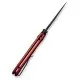 Ніж Sencut Serene, Red Aluminum, Darkwash (S21022B-2)
