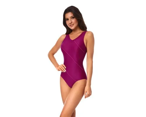 Купальник Aqua Speed Sophie 441-33 бордовий, рожевий 40 (5908217691378)