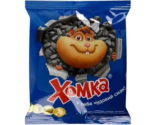 Насіння соняшника Хомка смажене 125 г (4820134943099)
