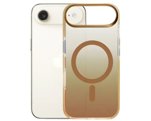 Чохол до мобільного телефона BeCover FIBRA Shock-Proof MagSafe Apple iPhone 17 Air Gold (715455)