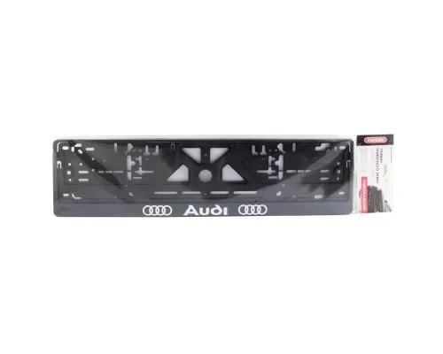 Рамка номерного знака CarLife Audi (NH12)