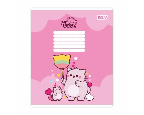 Зошит Yes Pembe the cat А5 18 аркушів лінія (769091)
