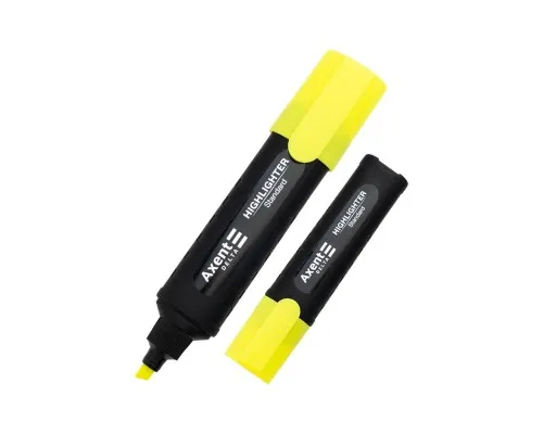 Маркер Axent Highlighter Standard D2505, 1-5 мм клиноп. жовтий (D2505-08)