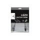 Патч-корд 1м S/FTP Cat 6A CU LSZH grey Cablexpert (PP6A-LSZHCU-1M)
