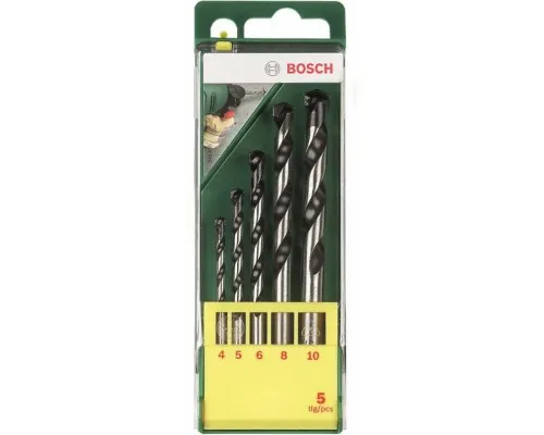 Набір свердл Bosch по бетону 5 шт (2.607.019.444)