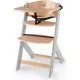 Стілець для годування Kinderkraft Enock Gray Wood (5902533915095)