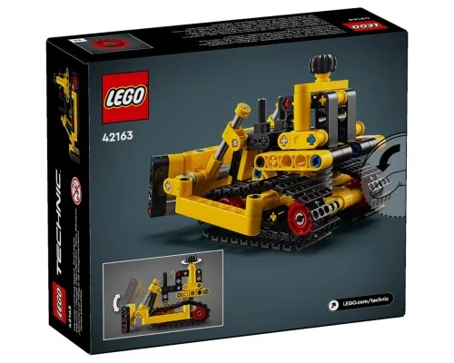 Конструктор LEGO Technic Надпотужний бульдозер 195 деталей (42163)