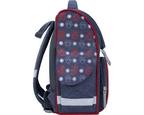 Портфель Bagland з ліхтариками Успіх 12 л. сірий 188к (00551703) (80213852)