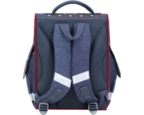 Портфель Bagland з ліхтариками Успіх 12 л. сірий 188к (00551703) (80213852)