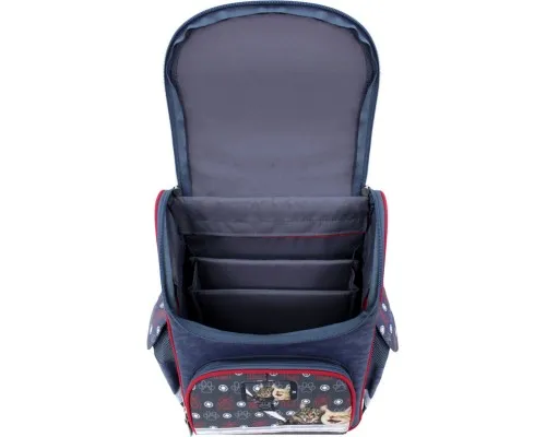 Портфель Bagland з ліхтариками Успіх 12 л. сірий 188к (00551703) (80213852)