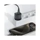 Зарядний пристрій Acefast USB-C 20W Gan A73 mini Fast Charger Black (6974316282648)