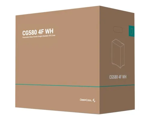 Корпус для ПК Deepcool CG580 4F White (R-CG580-WHADA4-G-1)