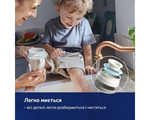 Поїльник-непроливайка Lovi 360 250 мл Night&Day Rabbit (1/610)