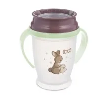 Поїльник-непроливайка Lovi 360 250 мл Night&Day Rabbit (1/610)