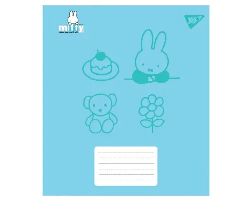 Зошит Yes Miffy Bunny А5 24 аркушів лінія (767623)