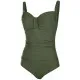 Купальник Aqua Speed Olivia 200-07 темно-зелений 46 (5905718601158)