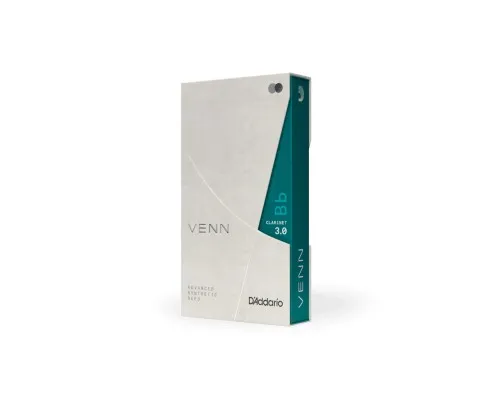 Тростина для кларнета D'Addario VENN Bb Clarinet Reed 3.0 (VBB0130G2)