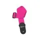 Ремінь для гітари DiMarzio Nylon With Leather Ends Neon Pink (DD3100NPK)
