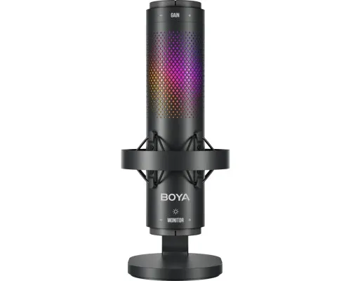 Мікрофон Boya K9 RGBType-C/3,5 мм Black (BOYA K9)