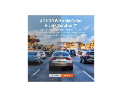 Відеореєстратор Xiaomi 70mai Dash Cam 4K A810S-2 Set (1182548)