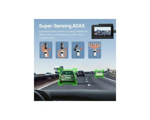 Відеореєстратор Xiaomi 70mai Dash Cam 4K A810S-2 Set (1182548)