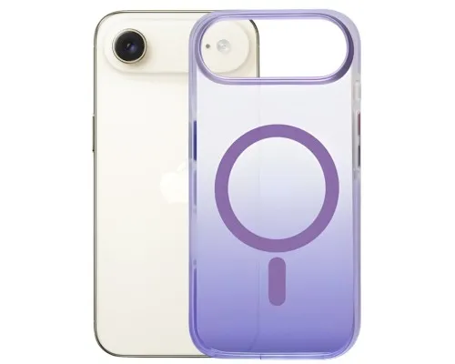Чохол до мобільного телефона BeCover FIBRA Shock-Proof MagSafe Apple iPhone 17 Air Light Purple (715456)