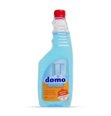 Засіб для миття скла Domo Синій Запаска 525 мл (4820024947398)
