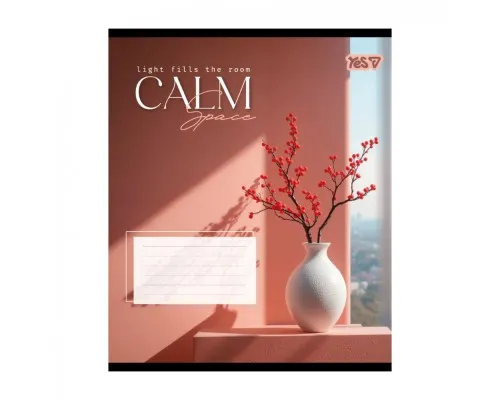 Зошит Yes Calm space А5 48 аркушів лінія (769109)