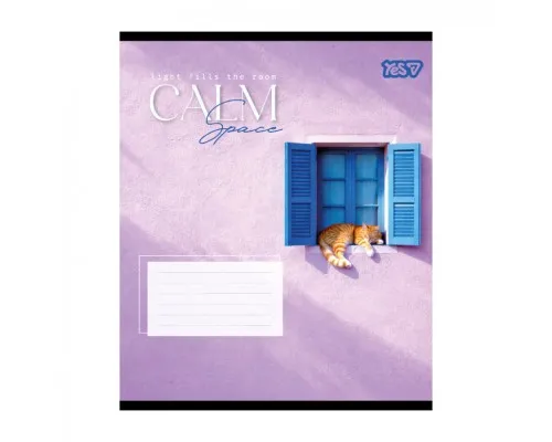 Зошит Yes Calm space А5 48 аркушів лінія (769109)