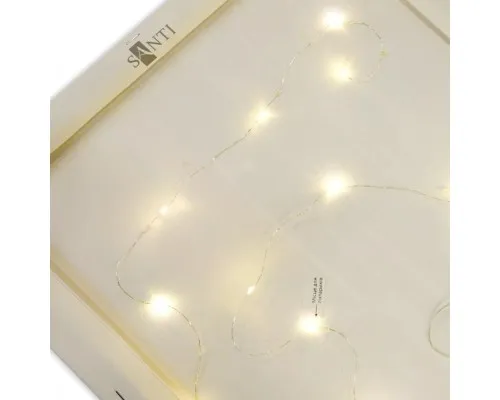 Картина по номерам Santi Дівчина і ліхтарі мрій 30x50см LED підсвіткою (956555)