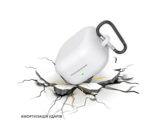 Чохол для навушників BeCover Silicon для Samsung Galaxy Buds 4 / 4 Pro White (715884)