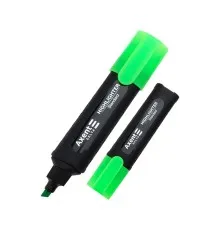Маркер Axent Highlighter Standard D2505, 1-5 мм клиноп. зелений (D2505-04)