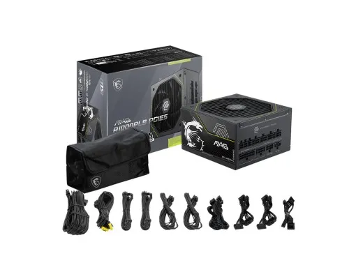 Блок живлення MSI 1000W MAG A1000PLS PCIE5 (MAG A1000PLS PCIE5)