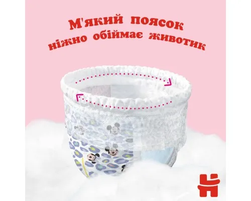 Підгузки Huggies Little Movers/Pants 6 (15-25 кг) для дівчинки 44 шт (5029053547664)