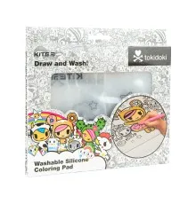 Підкладка настільна Kite силіконова розмальовка tokidoki, 30х40см (TK22-424)