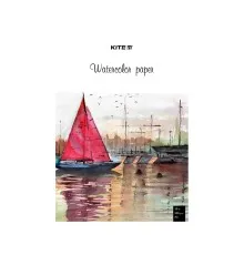 Папір для малювання Kite для акварелі А3, 10 аркушів, 200г/м2 (K23-268)
