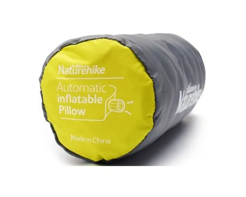 Туристична подушка Naturehike Sponge Automatic NH17A001-L Yellow (6927595777404)