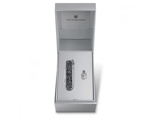 Ніж Victorinox Classic SD Brilliant Crystal + брелок-лого (0.6221.35)