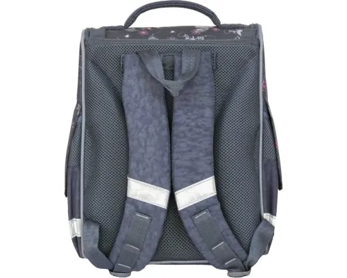 Портфель Bagland з ліхтариками Успіх 12 л. сірий 210к (00551703) (80213835)