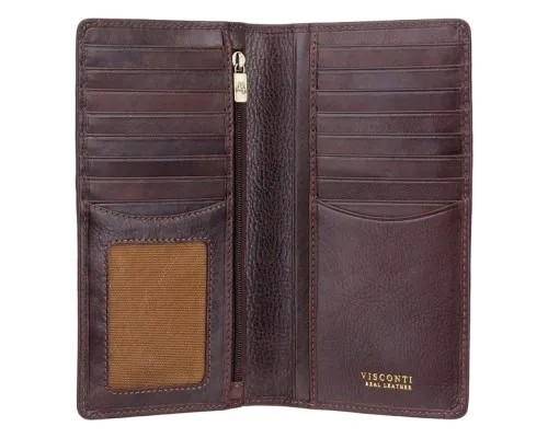 Гаманець Visconti TSC45 Carrara з RFID Brown (TSC45 BRN)