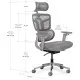 Офісне крісло Mealux S4 Air Fabric Grey (HF-S4 F/G)