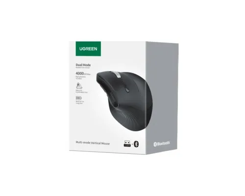 Мишка Ugreen MU008 Vertical Wireless Black (25444)