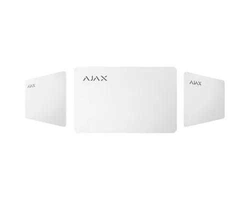 Безконтактна картка Ajax Pass White