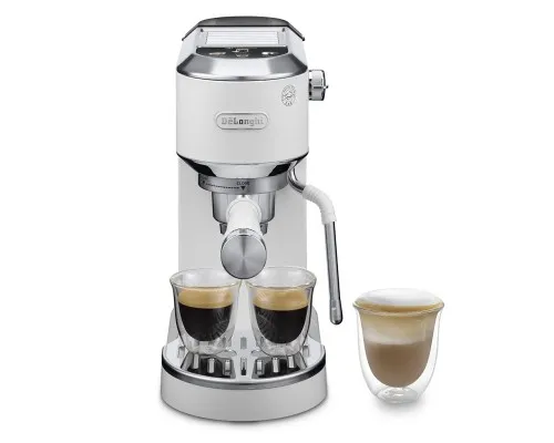 Ріжкова кавоварка еспресо DeLonghi EC 890.WI