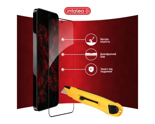 Скло захисне Intaleo Full Glue Xiaomi 13 Black (1283126559327)
